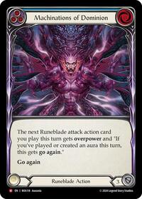 Machinations of Dominion Rainbow Foil