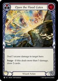 Open the Flood Gates (Red) Rainbow Foil