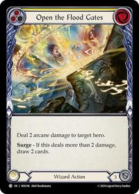 Open the Flood Gates (Yellow) Rainbow Foil