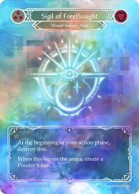 Sigil of Forethought (Marvel) Cold Foil