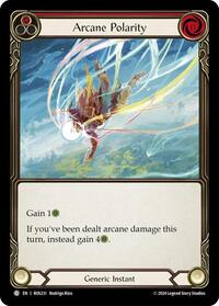 Arcane Polarity (Red) Rainbow Foil