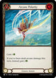 Arcane Polarity (Blue) (ROS233)  Rainbow Foil