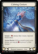 Calming Gesture (ROS250)  Cold Foil