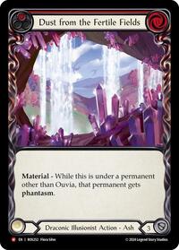 Dust from the Fertile Fields Rainbow Foil