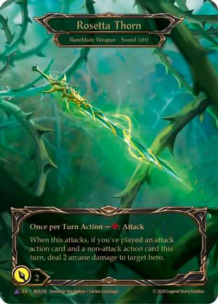 Rosetta Thorn (Marvel) (ROS256)  Cold Foil