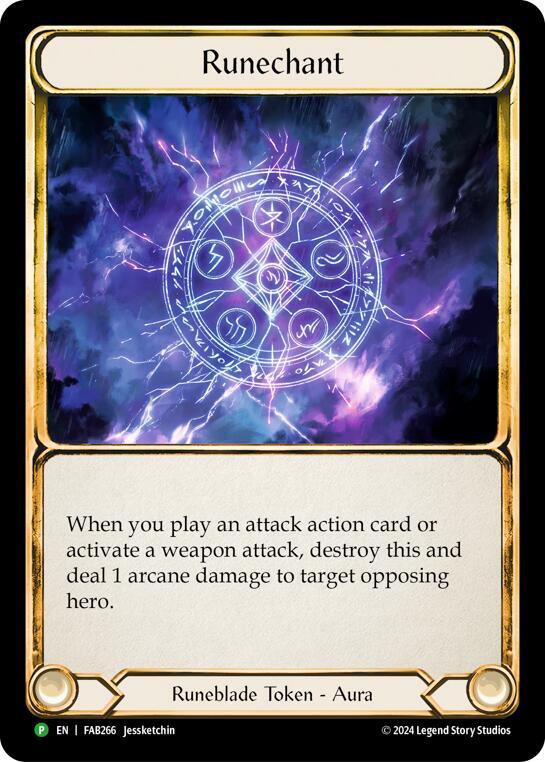 Runechant (Lightning) Rainbow Foil Promo