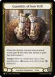 Gauntlets of Iron Will (Golden) - FAB181 (FAB181)  Cold Foil