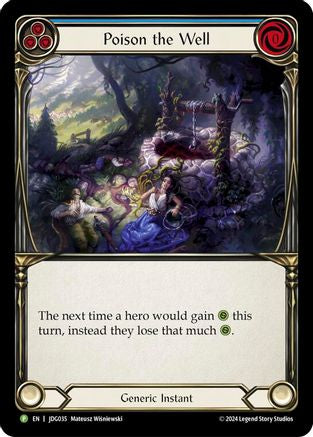 Poison the Well - JDG035 (JDG035) - Flesh and Blood: Promo Cards Cold Foil