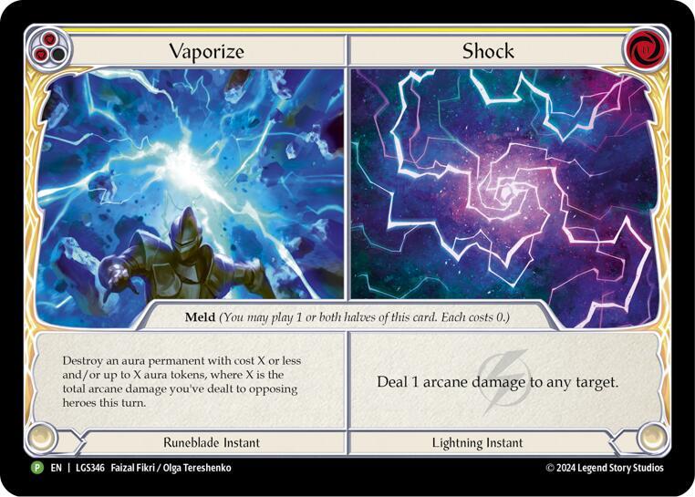 Vaporize // Shock Cold Foil Promo
