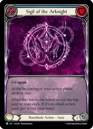 Sigil of the Arknight (Extended Art) - LGS325 (LGS325) - Flesh and Blood: Promo Cards Rainbow Foil