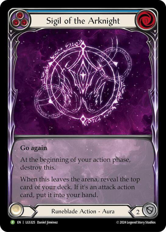 Sigil of the Arknight Rainbow Foil Promo