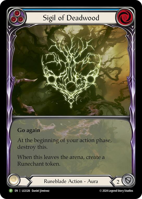 Sigil of Deadwood Rainbow Foil Promo