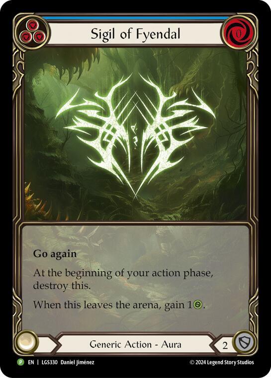 Sigil of Fyendal Rainbow Foil Promo