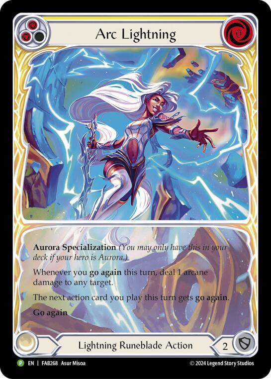 Arc Lightning Rainbow Foil Promo