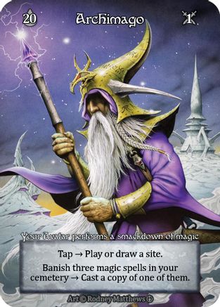 Archimago (Foil)  - Arthurian Legends Foil