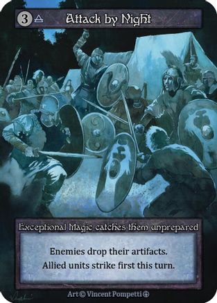 Attack by Night  - Arthurian Legends