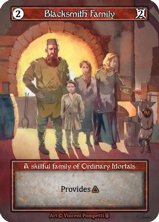 Blacksmith Family (Foil)  - Arthurian Legends Foil