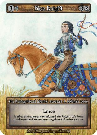 Blue Knight  - Arthurian Legends