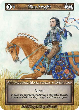 Blue Knight (Foil)  - Arthurian Legends Foil