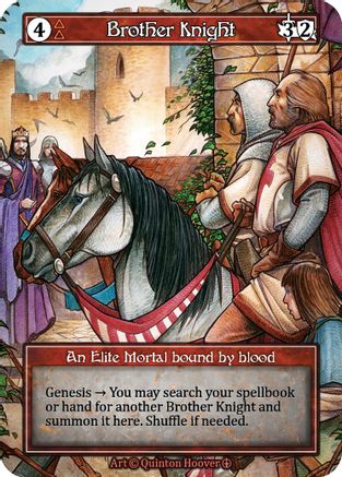 Brother Knight (Foil)  - Arthurian Legends Foil