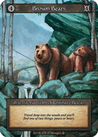 Brown Bears  - Arthurian Legends
