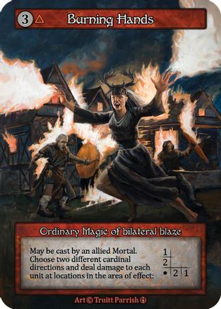 Burning Hands  - Arthurian Legends