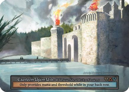 Caerleon-Upon-Usk  - Arthurian Legends