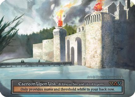 Caerleon-Upon-Usk (Foil)  - Arthurian Legends Foil