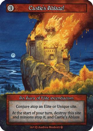 Castle's Ablaze!  - Arthurian Legends