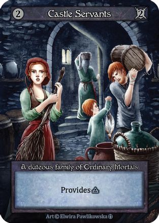Castle Servants  - Arthurian Legends