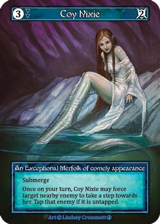 Coy Nixie (Foil)  - Arthurian Legends Foil