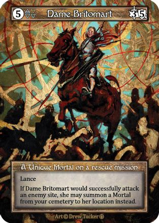 Dame Britomart (Foil)  - Arthurian Legends Foil