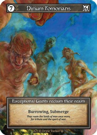 Dirium Fomorians (Foil)  - Arthurian Legends Foil