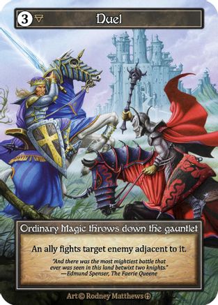 Duel (Foil)  - Arthurian Legends Foil