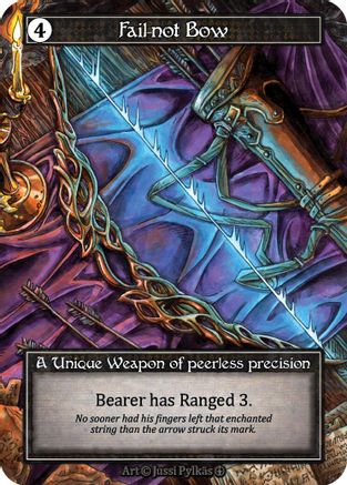 Fail-not Bow (Foil)  - Arthurian Legends Foil