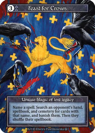 Feast for Crows (Foil)  - Arthurian Legends Foil