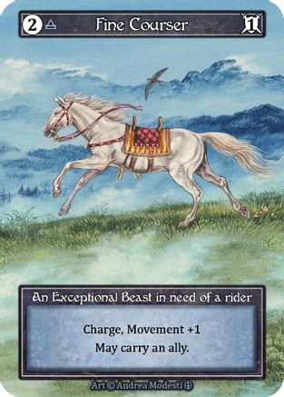Fine Courser (Foil)  - Arthurian Legends Foil