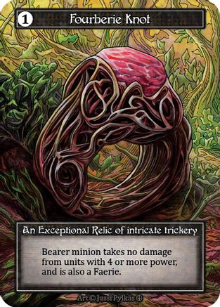 Fourberie Knot (Foil)  - Arthurian Legends Foil
