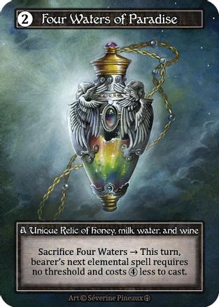 Four Waters of Paradise (Foil)  - Arthurian Legends Foil