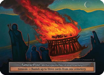 Funeral Pyre (Foil)  - Arthurian Legends Foil