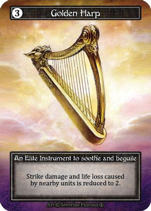 Golden Harp (Foil)  - Arthurian Legends Foil