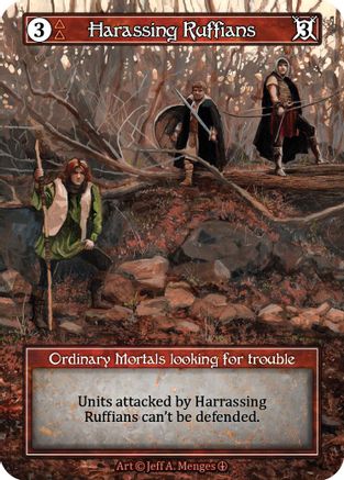 Harassing Ruffians (Foil)  - Arthurian Legends Foil