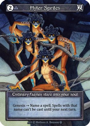 Hyter Sprites (Foil)  - Arthurian Legends Foil