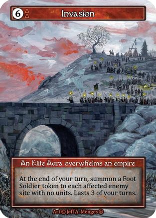 Invasion (Foil)  - Arthurian Legends Foil