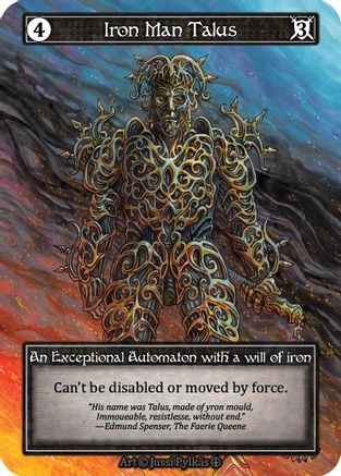 Iron Man Talus (Foil)  - Arthurian Legends Foil