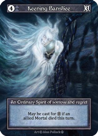 Keening Banshee (Foil)  - Arthurian Legends Foil