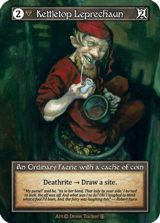 Kettletop Leprechaun (Foil)  - Arthurian Legends Foil