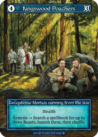 Kingswood Poachers (Foil)  - Arthurian Legends Foil