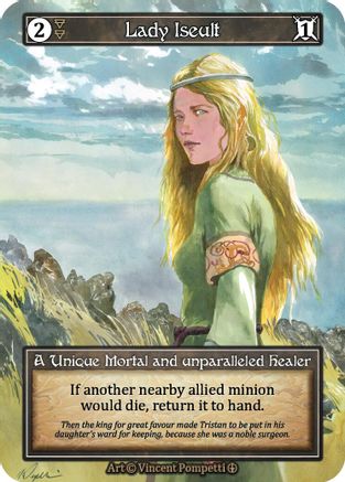 Lady Iseult (Foil)  - Arthurian Legends Foil