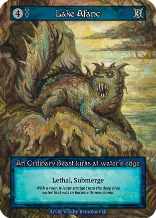 Lake Afanc  - Arthurian Legends